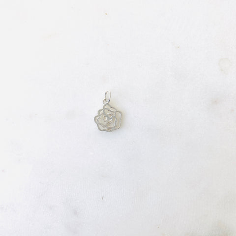 Flower - Open Rose Pendant