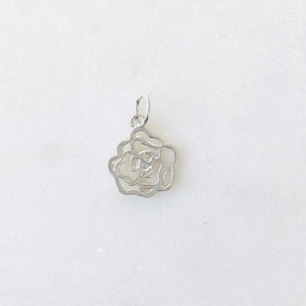 Flower - Open Rose Pendant