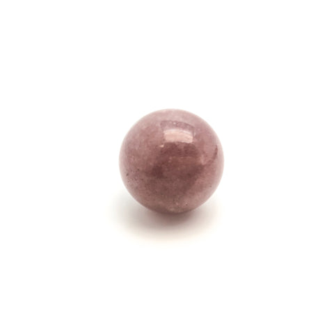 Red Aventurine Gem Ball - Stone Heart 