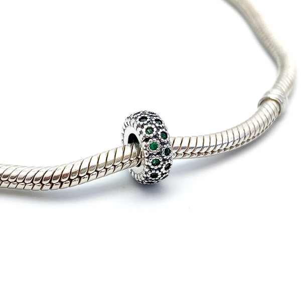 Sparkling Circle Mosaic Spacer - Stone Heart 