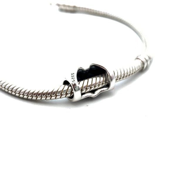 Hands of Love Charm Bead - Stone Heart 