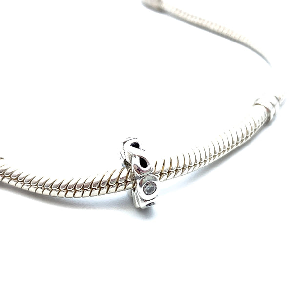 Infinite Love Spacer - Stone Heart 