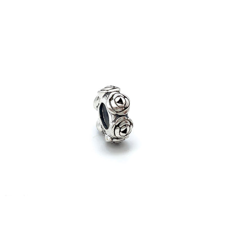 Ring of Roses Spacer - Stone Heart 