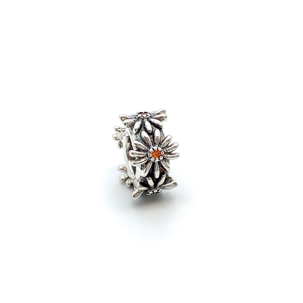 Daisy Chain Spacer - Stone Heart 