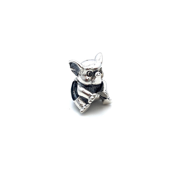 Lucky Elephant Charm Bead - Stone Heart 