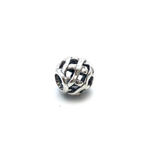 Forever Entwined Charm Bead - Stone Heart 