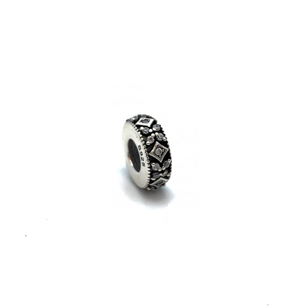 Shimmering Shapes Spacer - Stone Heart 