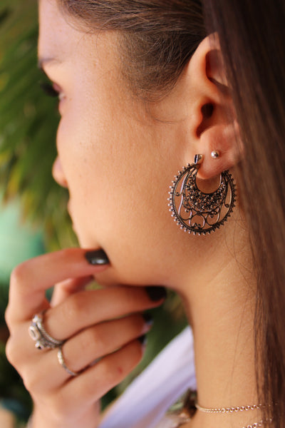 Indah Hoop Earrings