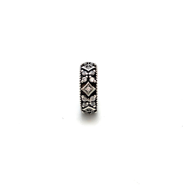 Shimmering Shapes Spacer - Stone Heart 