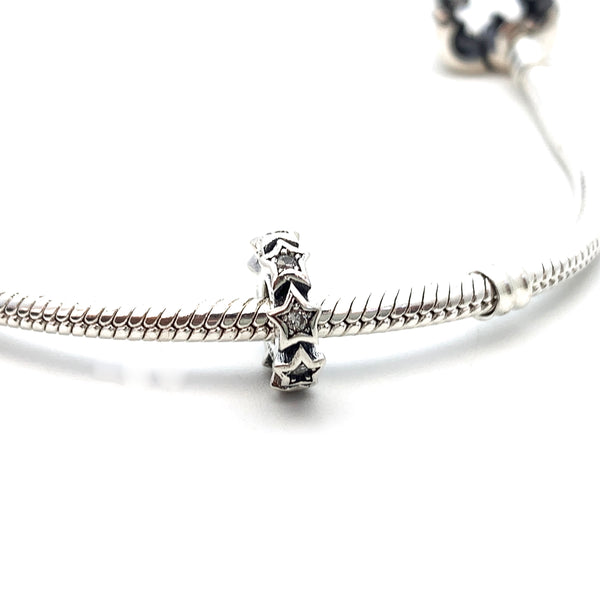 Dazzling Star Spacer - Stone Heart 