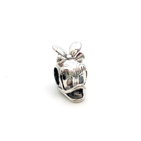 Daisy Duck's Head Charm Bead - Stone Heart 