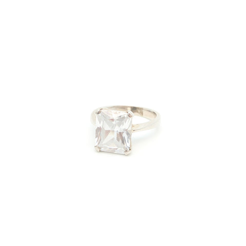 CZ Ring - Stone Heart 