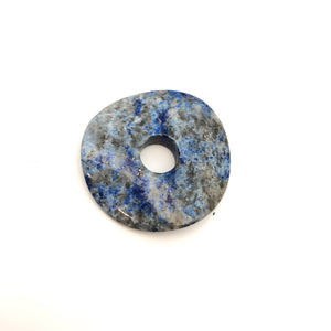 Lapus Lazuli Wave Donut 40mm - Stone Heart 