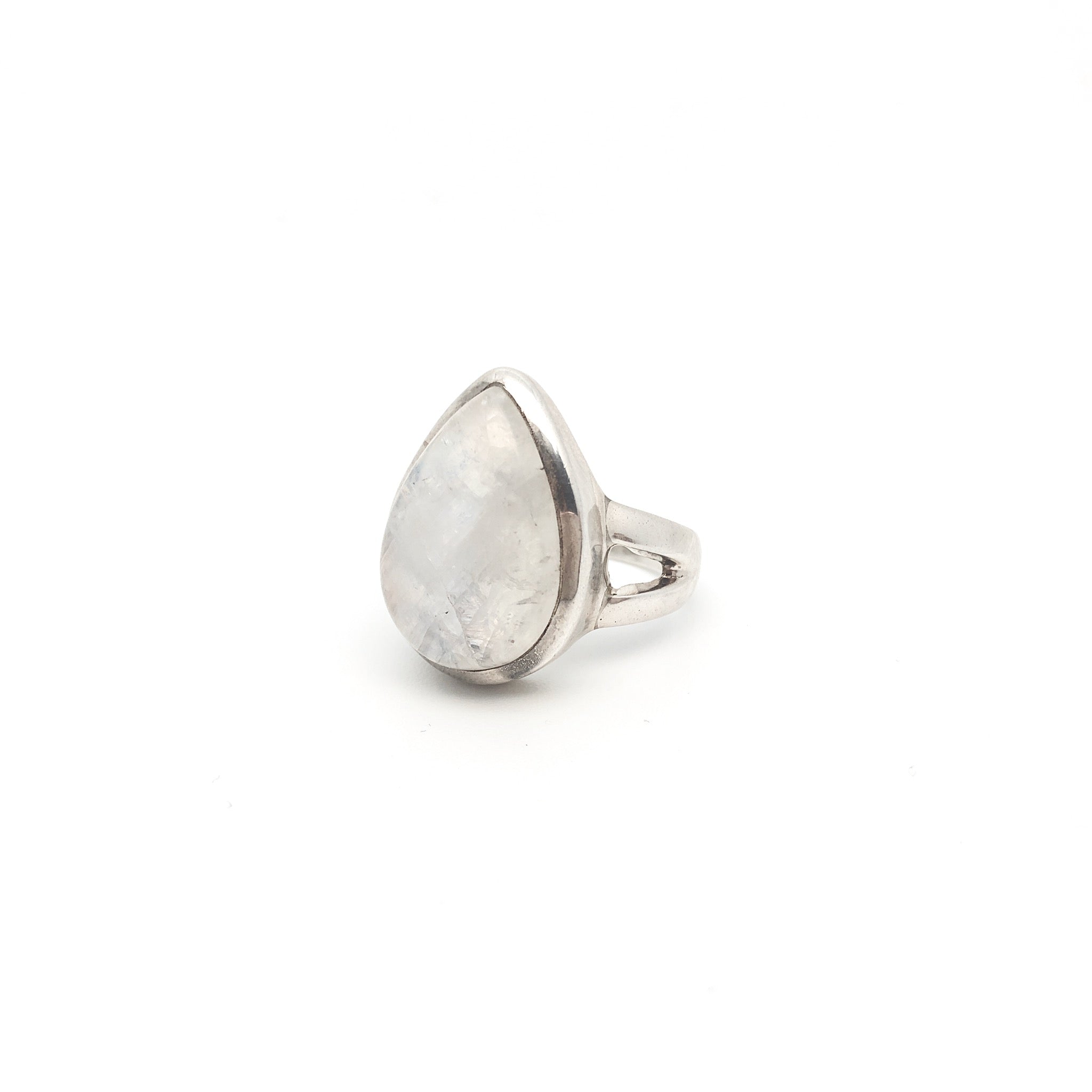 Moonstone Ring - Drop – Stone Heart