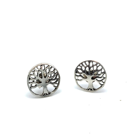 Tree of Life Studs - Stone Heart 