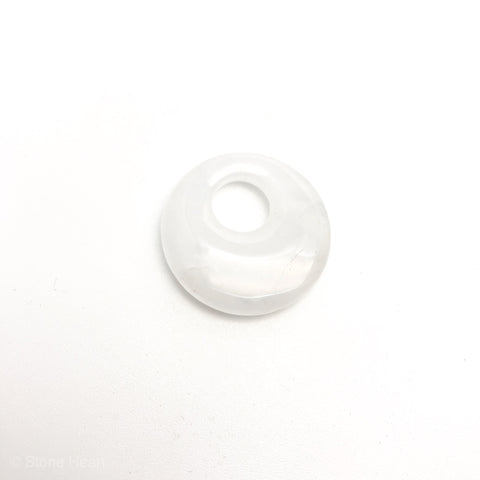 Agogo Gemstone Pendant - Small - Stone Heart 