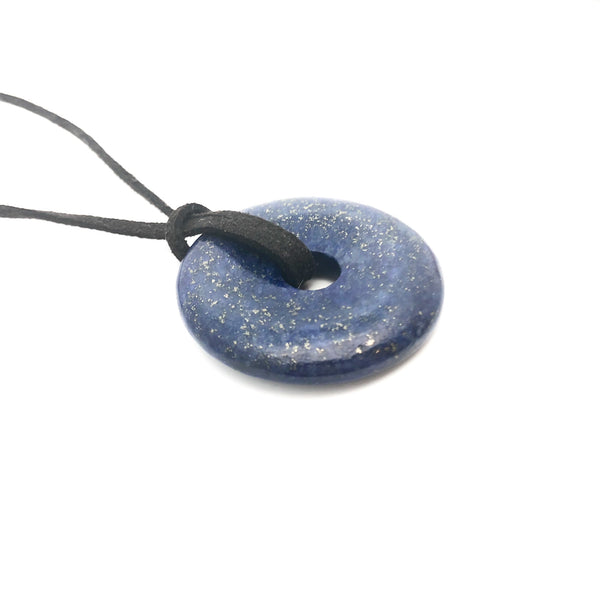Lapus Lazuli Donut 40mm - Stone Heart 