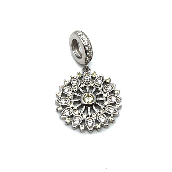 Mesmerising Mandala Dangle - Stone Heart 