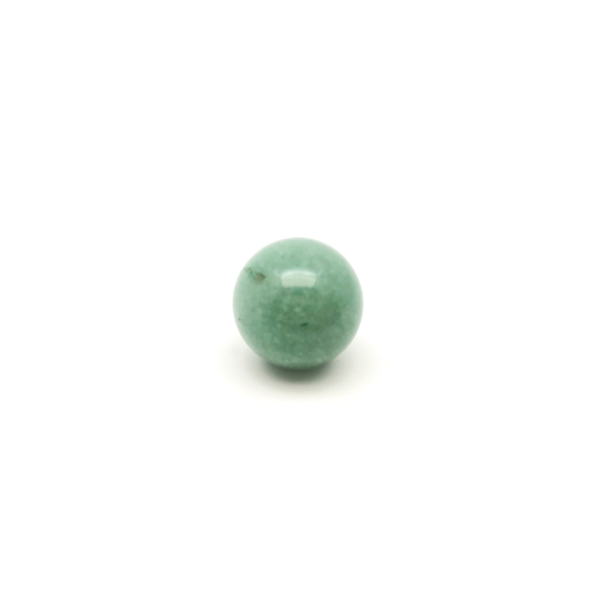 Aventurine (Light) Gem Ball - Stone Heart 