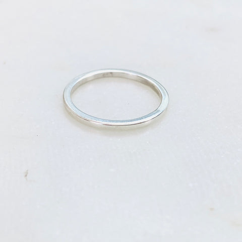 Plain Silver Ring