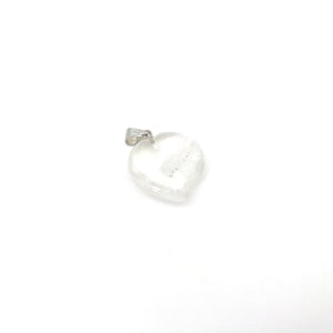 Heart Gemstone Pendant - Small - Stone Heart 