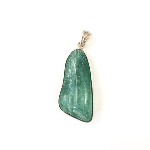 Aventurine Pendant - Oblong - Stone Heart 
